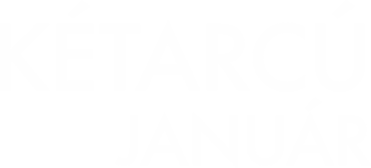 Kétarcú január